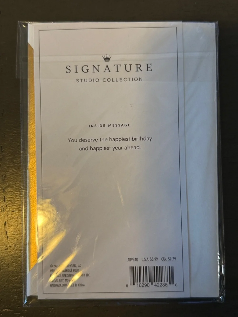 Hallmark brand new